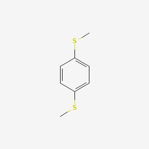 molecular formula C8H10S2 B3056259 Benzene, 1,4-bis(methylthio)- CAS No. 699-20-7
