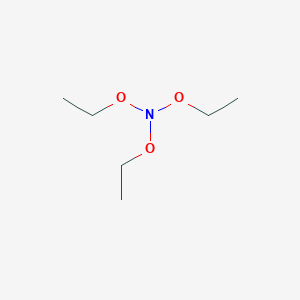 molecular formula C6H15NO3 B3056260 Triethoxyamine CAS No. 69914-53-0