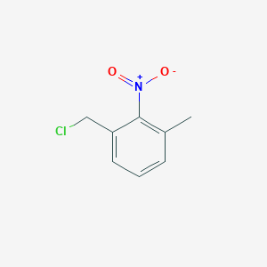 molecular formula C8H8ClNO2 B3056269 1-(Chloromethyl)-3-methyl-2-nitrobenzene CAS No. 70018-11-0