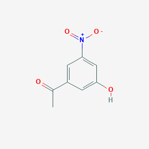 molecular formula C8H7NO4 B3056302 1-(3-Hydroxy-5-nitrophenyl)ethanone CAS No. 70284-07-0