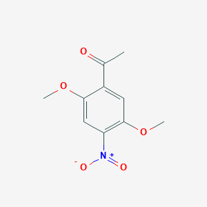 B3056312 1-(2,5-Dimethoxy-4-nitrophenyl)ethanone CAS No. 70313-21-2