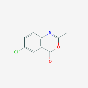 molecular formula C9H6ClNO2 B3056314 6-Chloro-2-methyl-4H-3,1-benzoxazin-4-one CAS No. 7033-50-3