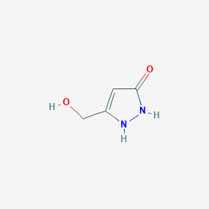 3-(Hydroxymethyl)-1H-pyrazol-5-ol