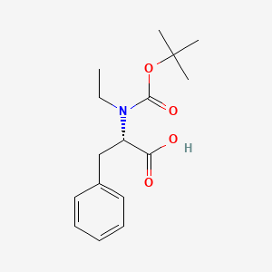 N-(tert-Butoxycarbonyl)-N-ethyl-L-phenylalanine