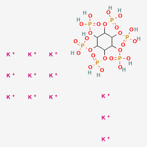 molecular formula C6H18K12O24P6+12 B3056390 Phytic acid dodecapotassium salt CAS No. 70981-46-3