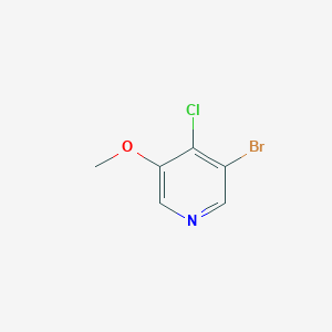 molecular formula C6H5BrClNO B3056391 3-Bromo-4-chloro-5-methoxypyridine CAS No. 71001-60-0