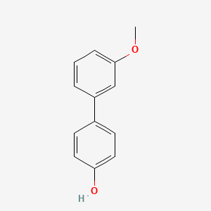 molecular formula C13H12O2 B3056392 4-(3-Methoxyphenyl)phenol CAS No. 71022-86-1