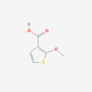 molecular formula C6H6O3S B3056406 2-Methoxythiophene-3-carboxylic acid CAS No. 71154-29-5
