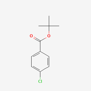 molecular formula C11H13ClO2 B3056414 Tert-butyl 4-chlorobenzoate CAS No. 712-95-8