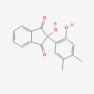 2-Hydroxy-2-(2-hydroxy-4,5-dimethylphenyl)-1H-indene-1,3(2H)-dione