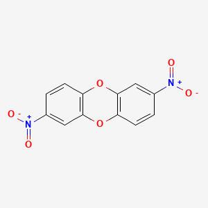 molecular formula C12H6N2O6 B3056432 2,7-Dinitrodibenzo-p-dioxin CAS No. 71400-33-4