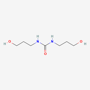 molecular formula C7H16N2O3 B3056441 1,3-Bis(3-hydroxypropyl)urea CAS No. 71466-11-0