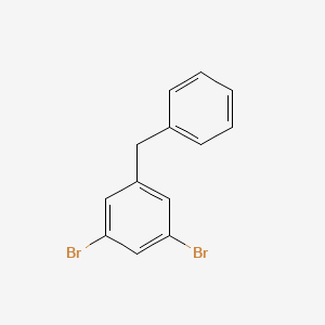 molecular formula C13H10Br2 B3056465 1-苄基-3,5-二溴苯 CAS No. 71572-36-6