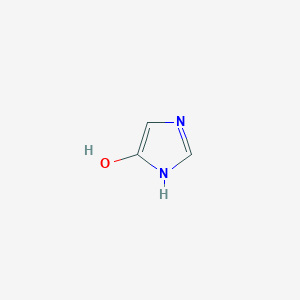 molecular formula C3H4N2O B3056482 1H-imidazol-5-ol CAS No. 71713-86-5