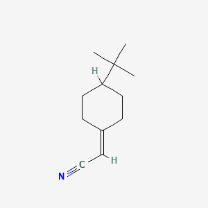 molecular formula C12H19N B3056487 (4-Tert-butylcyclohexylidene)acetonitrile CAS No. 71750-15-7