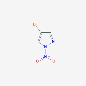 molecular formula C3H2BrN3O2 B3056497 4-溴-1-硝基-1H-吡唑 CAS No. 7185-93-5