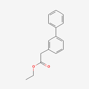 Biphenyl-3-ylacetic acid ethyl ester