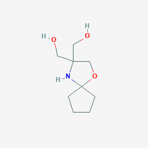 [3-(Hydroxymethyl)-1-oxa-4-azaspiro[4.4]nonan-3-yl]methanol