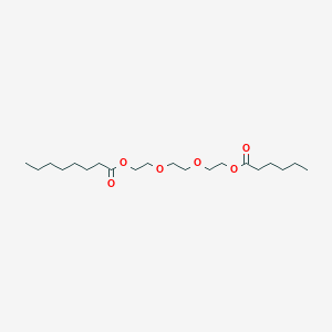 Octanoic acid, 2-[2-[2-[(1-oxohexyl)oxy]ethoxy]ethoxy]ethyl ester