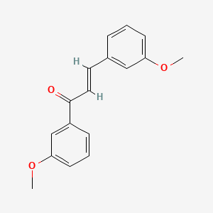 molecular formula C17H16O3 B3056532 Chalcone, 3,3'-dimethoxy- CAS No. 72129-75-0