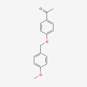 Ethanone, 1-[4-[(4-methoxyphenyl)methoxy]phenyl]-
