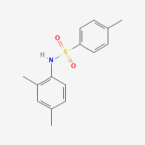 molecular formula C15H17NO2S B3056555 n-(2,4-Dimethylphenyl)-4-methylbenzenesulfonamide CAS No. 7230-44-6