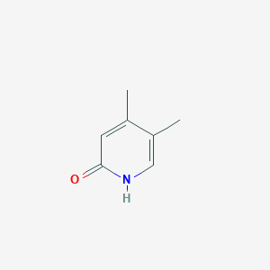 molecular formula C7H9NO B3056557 4,5-二甲基吡啶-2(1H)-酮 CAS No. 72323-56-9