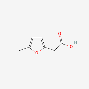 molecular formula C7H8O3 B3056563 2-Furanacetic acid, 5-methyl- CAS No. 72360-04-4