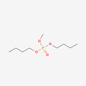 molecular formula C9H21O4P B3056568 Dibutyl methyl phosphate CAS No. 7242-59-3