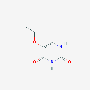 molecular formula C6H8N2O3 B3056572 5-Ethoxypyrimidine-2,4(1h,3h)-dione CAS No. 7248-96-6