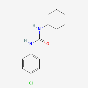 molecular formula C13H17ClN2O B3056609 1-(4-氯苯基)-3-环己基脲 CAS No. 72802-46-1