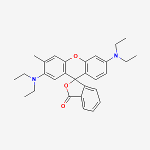 Spiro[isobenzofuran-1(3H),9'-[9H]xanthen]-3-one, 2',6'-bis(diethylamino)-3'-methyl-