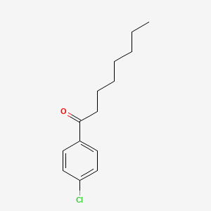 molecular formula C14H19ClO B3056624 1-(4-Chlorophenyl)octan-1-one CAS No. 7295-52-5