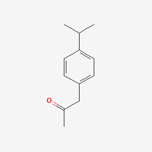 molecular formula C12H16O B3056645 1-[4-(Propan-2-yl)phenyl]propan-2-one CAS No. 7306-39-0