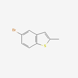 molecular formula C9H7BrS B3056649 5-Bromo-2-methyl-1-benzothiophene CAS No. 7312-07-4
