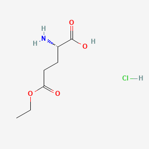 molecular formula C7H14ClNO4 B3056670 Ethyl glutamate hydrochloride CAS No. 73270-47-0