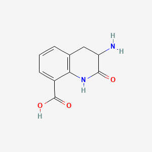 3-Amino-2-oxo-1,2,3,4-tetrahydroquinoline-8-carboxylic acid