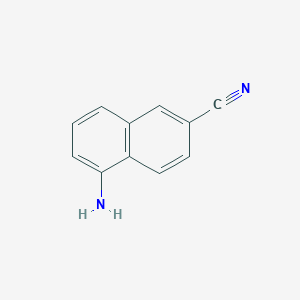 1-Amino-6-cyanonaphthalene