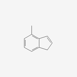 molecular formula C10H10 B3056692 4-甲基-1H-茚 CAS No. 7344-34-5