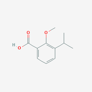 molecular formula C11H14O3 B3056696 3-Isopropyl-2-methoxybenzoic acid CAS No. 73469-52-0
