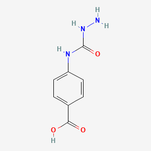 4-[(Hydrazinecarbonyl)amino]benzoic acid