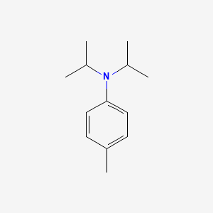 molecular formula C13H21N B3056698 N,N-Diisopropyl-p-toluidine CAS No. 7347-28-6