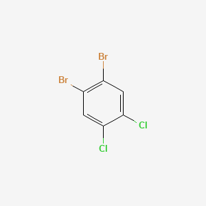 molecular formula C6H2Br2Cl2 B3056709 1,2-二溴-4,5-二氯苯 CAS No. 73557-66-1