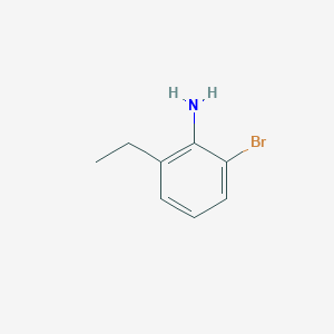 molecular formula C8H10BrN B3056712 2-Bromo-6-ethylaniline CAS No. 73621-39-3