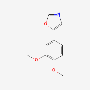 5-(3,4-Dimethoxyphenyl)oxazole