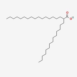 molecular formula C32H64O2 B3056723 2-Tetradecyloctadecanoic acid CAS No. 73756-39-5