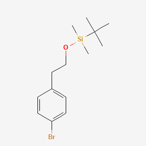 [2-(4-Bromophenyl)ethoxy](tert-butyl)dimethylsilane