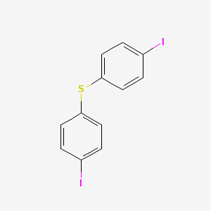 molecular formula C12H8I2S B3056753 Bis(p-iodophenyl) sulfide CAS No. 73927-07-8