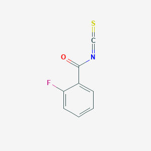 molecular formula C8H4FNOS B3056755 2-Fluorobenzoyl isothiocyanate CAS No. 73945-65-0