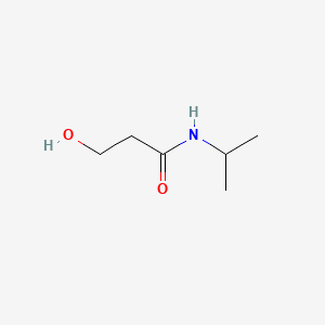 molecular formula C6H13NO2 B3056759 3-Hydroxy-n-(propan-2-yl)propanamide CAS No. 7399-84-0